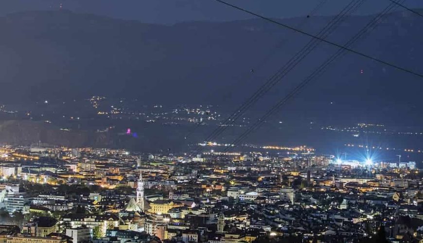 The historic center of Bolzano, a delightful heart of the Alps.