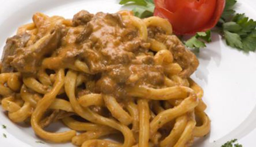 Ricetta: Maccheron a ra bubbieiza fatt con agucchia di Bobbio