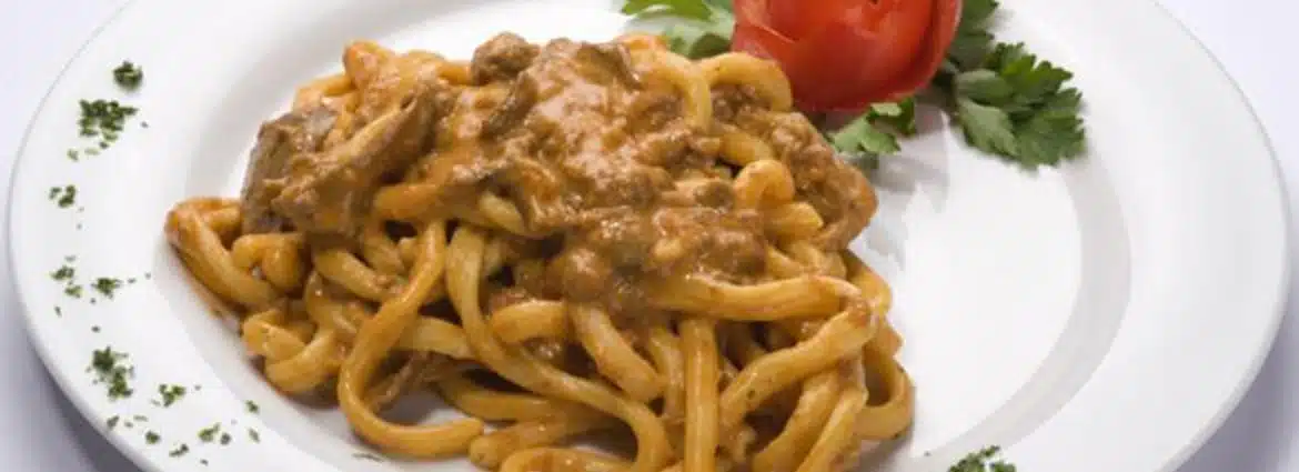 Ricetta: Maccheron a ra bubbieiza fatt con agucchia di Bobbio