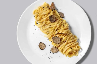 Recipe: Strangozzi with black truffle, excellence of Norcia
