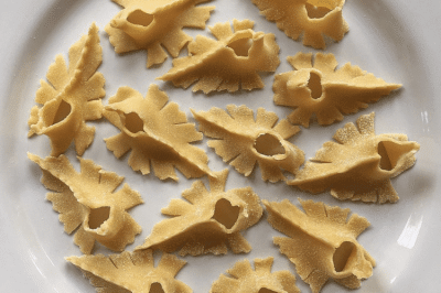 Recipe: Crogoristas from Masullas, the pasta in the shape of a cockscomb