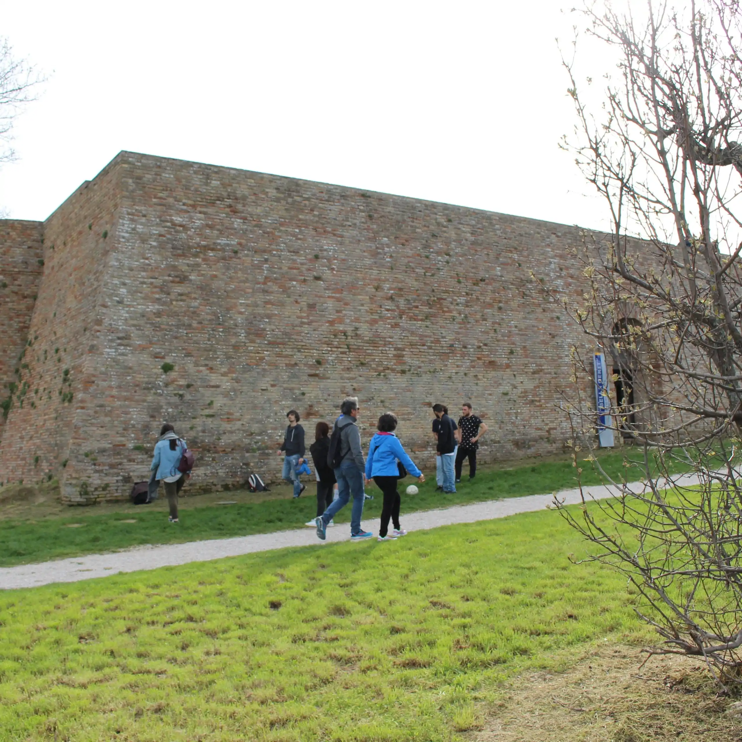 Rocca Albornoz da dove si guarda Urbino scaled