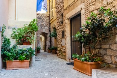 Gaeta,Italy.,The,Historic,Center,Of,The,City,,With,Its