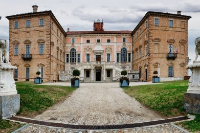 Castle,Of,Govone,In,Piedmont,,Italy