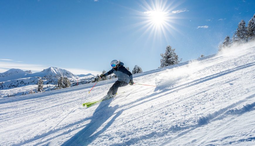 Skiing, great food and adrenaline in the winter in Val di Fiemme