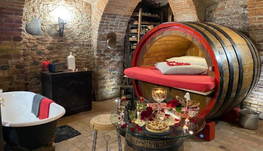 Sleeping in wine barrels: here’s where to go in Italy