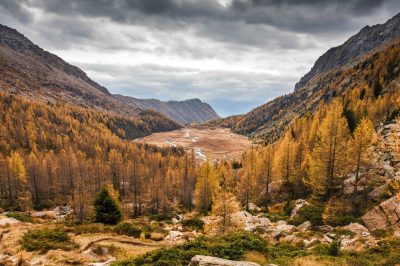 Foliage in Valtellina, between villages and autumn excursions