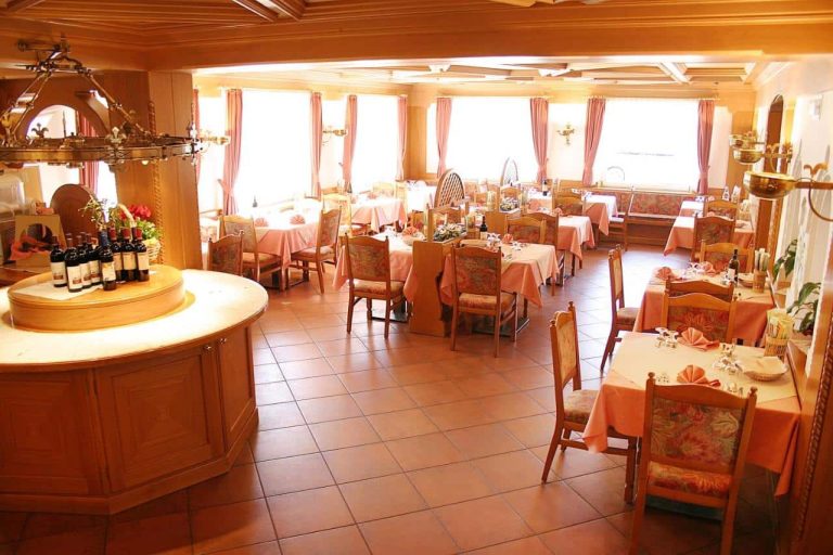 Hotel cima Dodici sala da pranzo