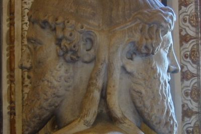 The mythological God Giano at the origins of the village of Cassano delle Murge