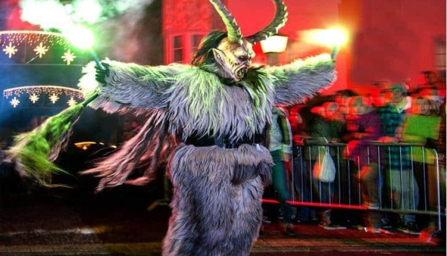 The legend and the parades of the fearsome Krampus