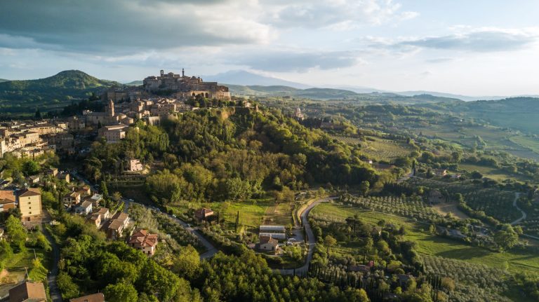 Historic village of Montepulciano