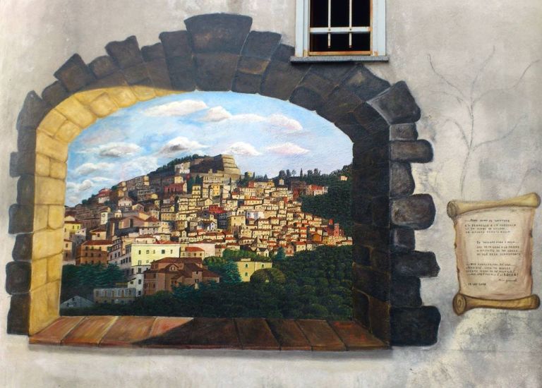Murales Rocca di Papa, Opera di Mario Giovanetti - Ph. Stefano Meconi flickr