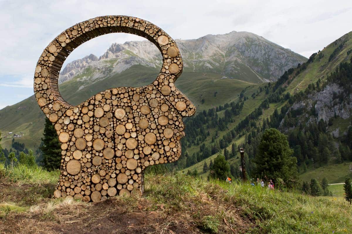 RespirArt il piu alto parco darte in Val di Fiemme 1