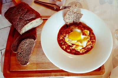 Vegetarian Recipe: Acquacotta from La Solina restaurant in Montemerano