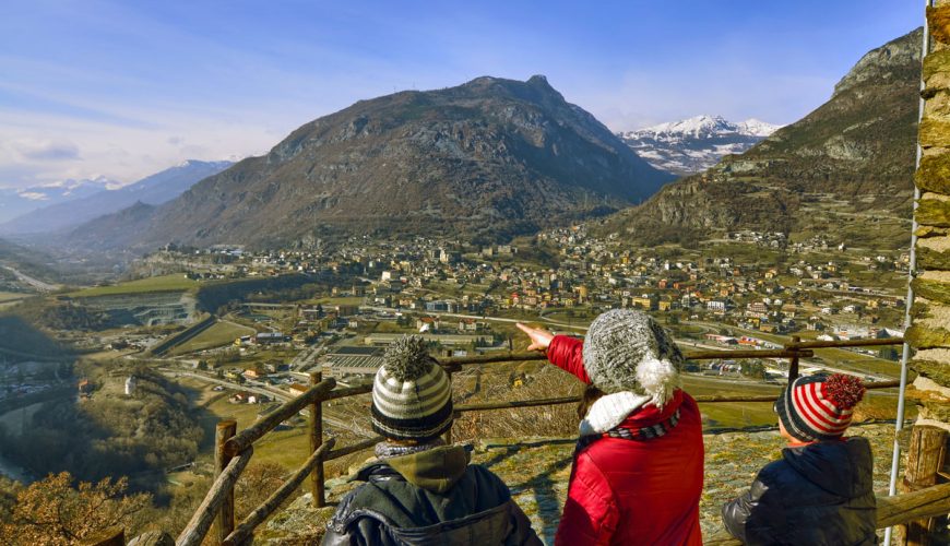 Saint Vincent and Chatillon: symbolic villages of Aosta Valley