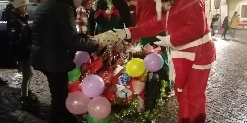 Vin brulà e cioccolata offerta dagli Alpini