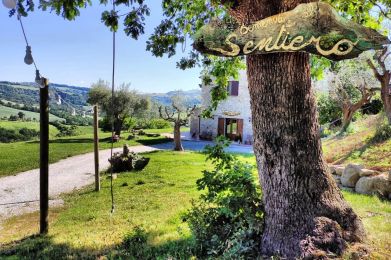 Agriturismo Il Sentiero entrata
