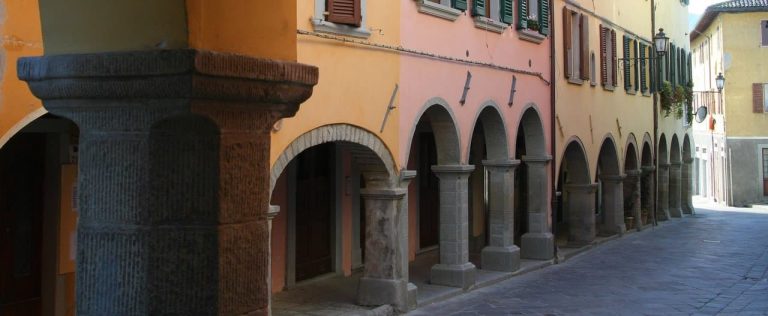 Palazzo del Podestà and the historic center of Galeata
