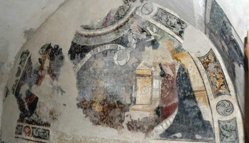 Church of San Bernardo at Ostana