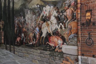 Murales di Bettole, frazione di Sinalunga