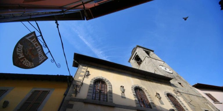 Palazzo del Podestà and the historic center of Galeata