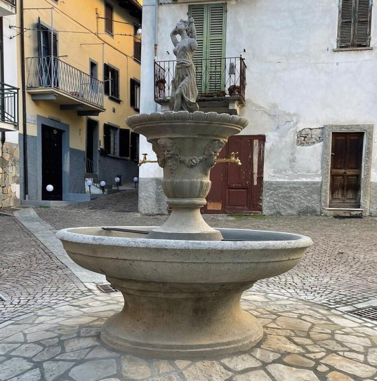 Antica Fontana dedicata a Leda e il cigno