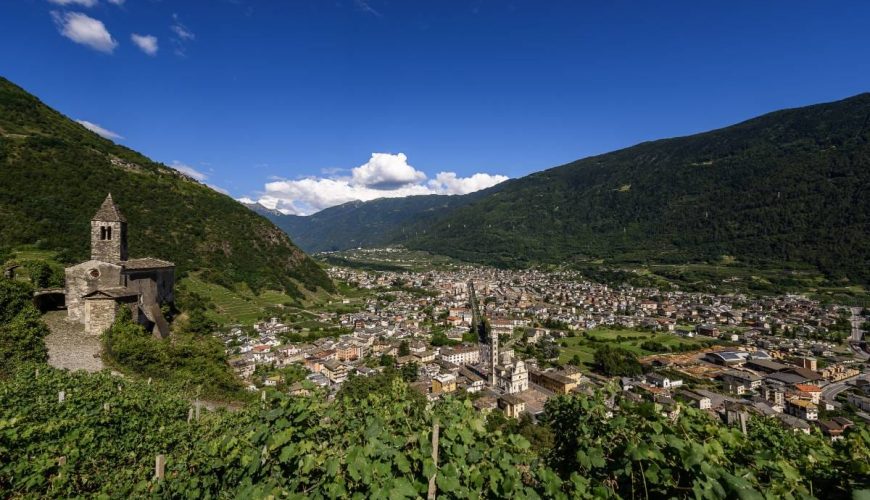 Valtellina: The route between Teglio, Tirano, Mazzo e Grosio