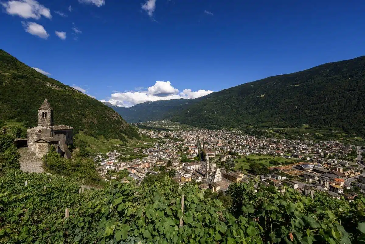 Valtellina: Itinerario fra Teglio