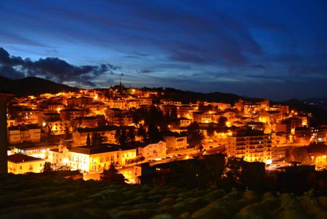 Moliterno (PZ): panorama notturno
