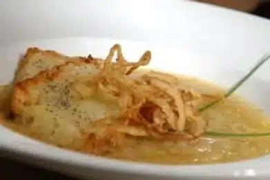 Ricetta: la zuppa  di cipolla vernina di Certaldo