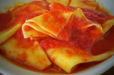 Recipe: Le Sagne de la Madonna of the village of Roccavivara