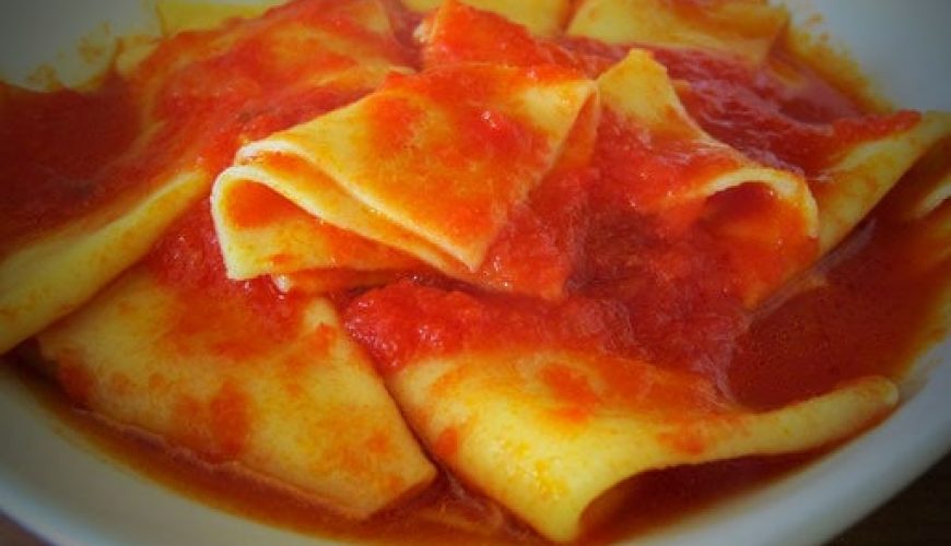 Recipe: Le Sagne de la Madonna of the village of Roccavivara