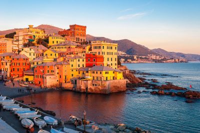 A spritz break is on air in Boccadasse!