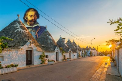 The legendary Guercio delle Puglie, founder of the village of Alberobello