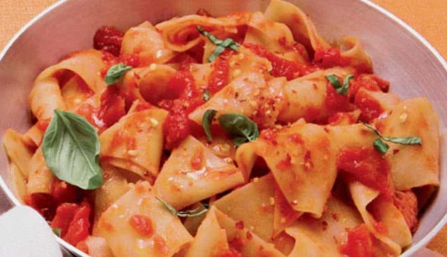 Recipe: Sagne spicy, an Abruzzo specialities