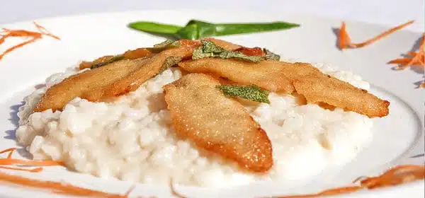 Ricetta: il riso al pesce persico di Menaggio
