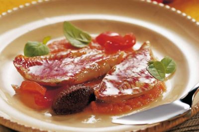 Recipe: Fillet of mullet alla livornese