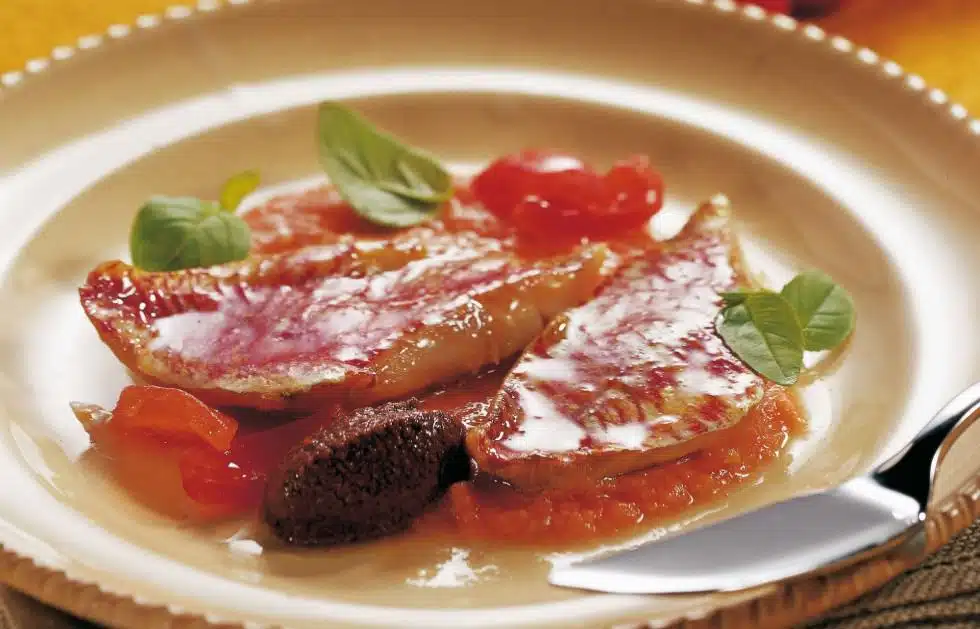 Ricetta: Filetti di triglia alla livornese