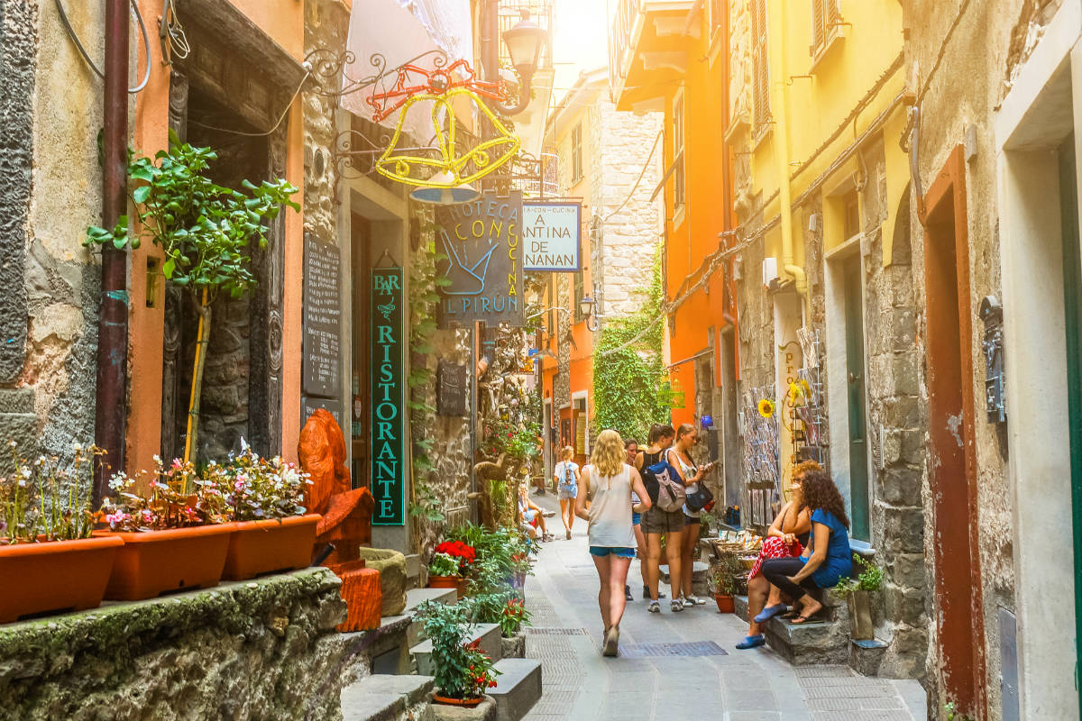 Tra i vicoli di Corniglia