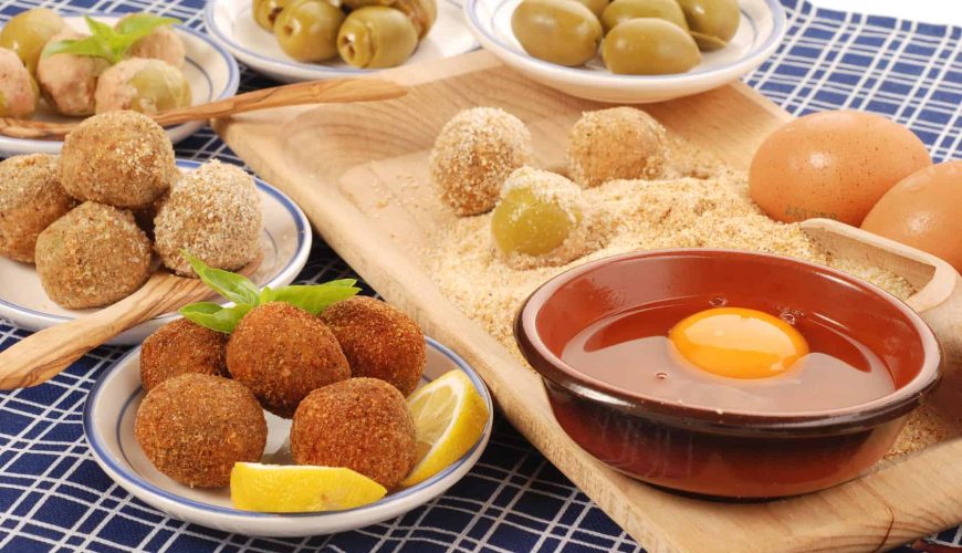 Recipe: Olive ascolane, picene land to taste