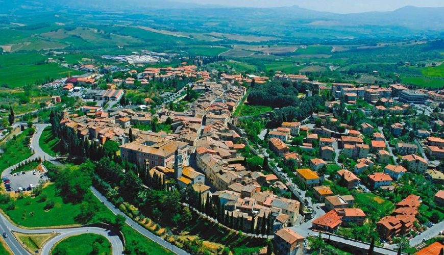 San Quirico d’Orcia, Unesco heritage in the province of Siena
