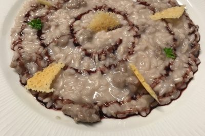 Recipe: Risotto with salami paste of Morimondo