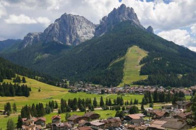 Historic village of Vigo di Fassa