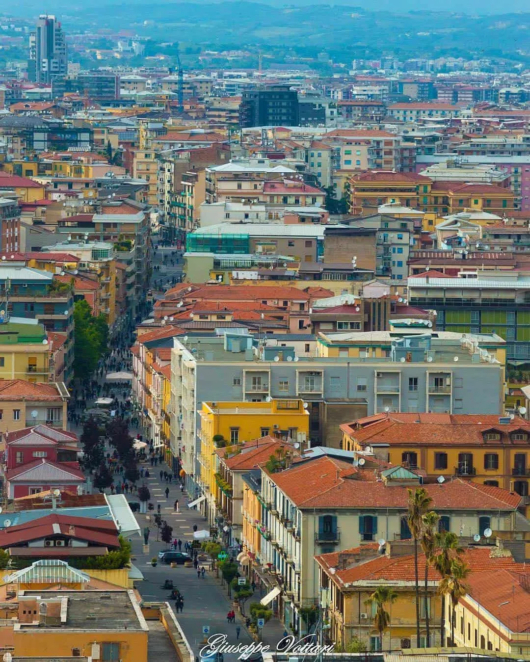 Panoramica di cosenza