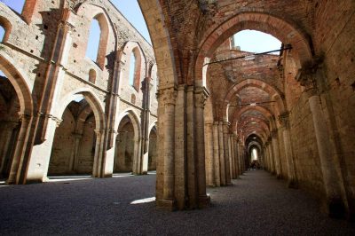 Abbey of San Galgano and the Sword in the Stone: Between Legend and Gothic Ruins