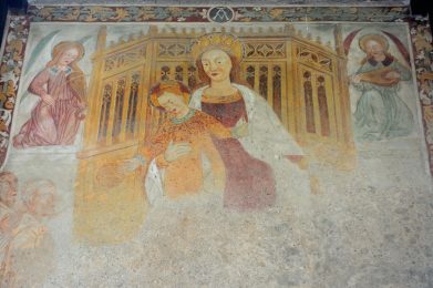Affresco della Certosa di Monte Benedetto - Alessandro Gallione flickr