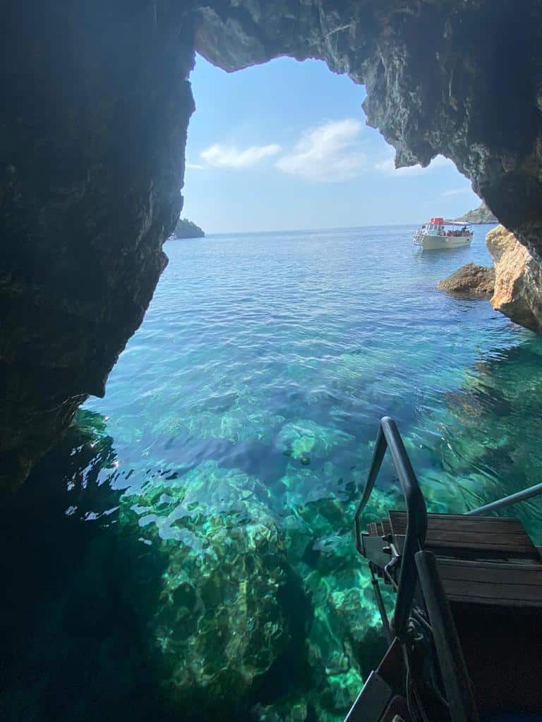 Baia degli Infreschi in Marina di Camerota, boat excursion