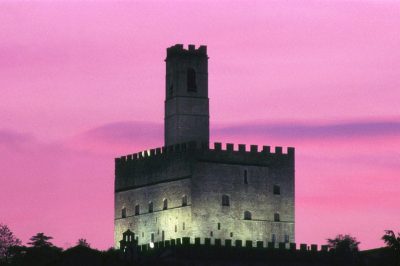 The ghost of the beautiful and terrible Matelda at Poppi Castle