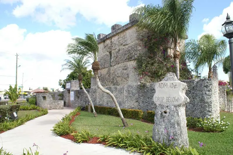 Il parco del castello di corallo