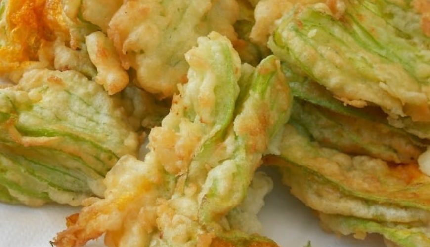 Recipe: Fried and Filled Pumpkin Blossoms from Finale Ligure